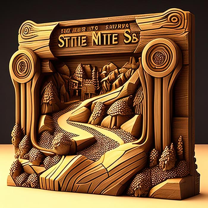 खेल (3DGMS_65788) सीएनसी मशीन के लिए 3D मॉडल